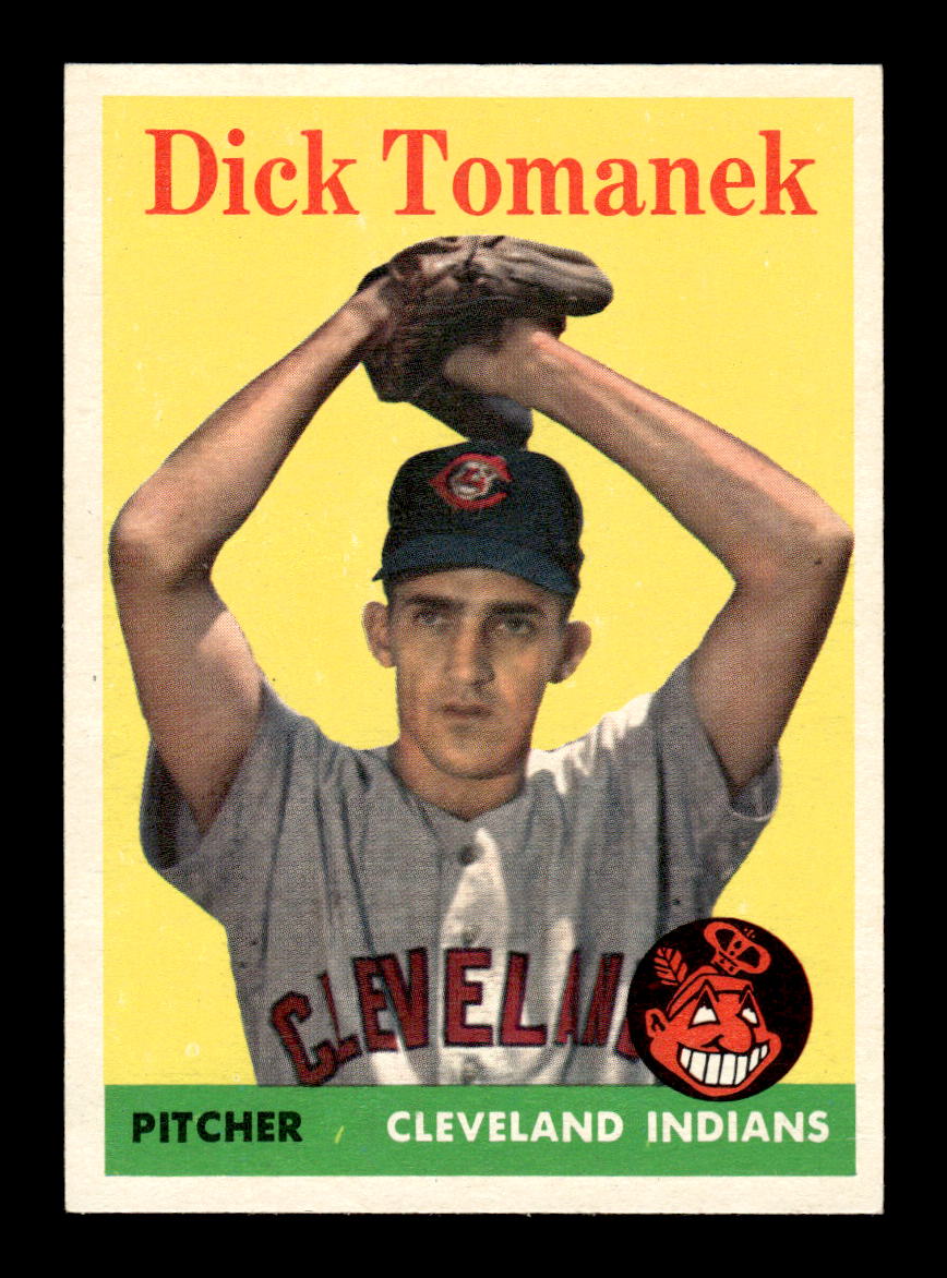 1958 Topps #123 Dick Tomanek Excellent HOF-10005162