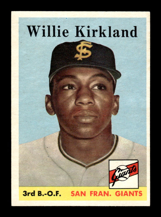 1958 Topps #128 Willie Kirkland Excellent HOF-10005168