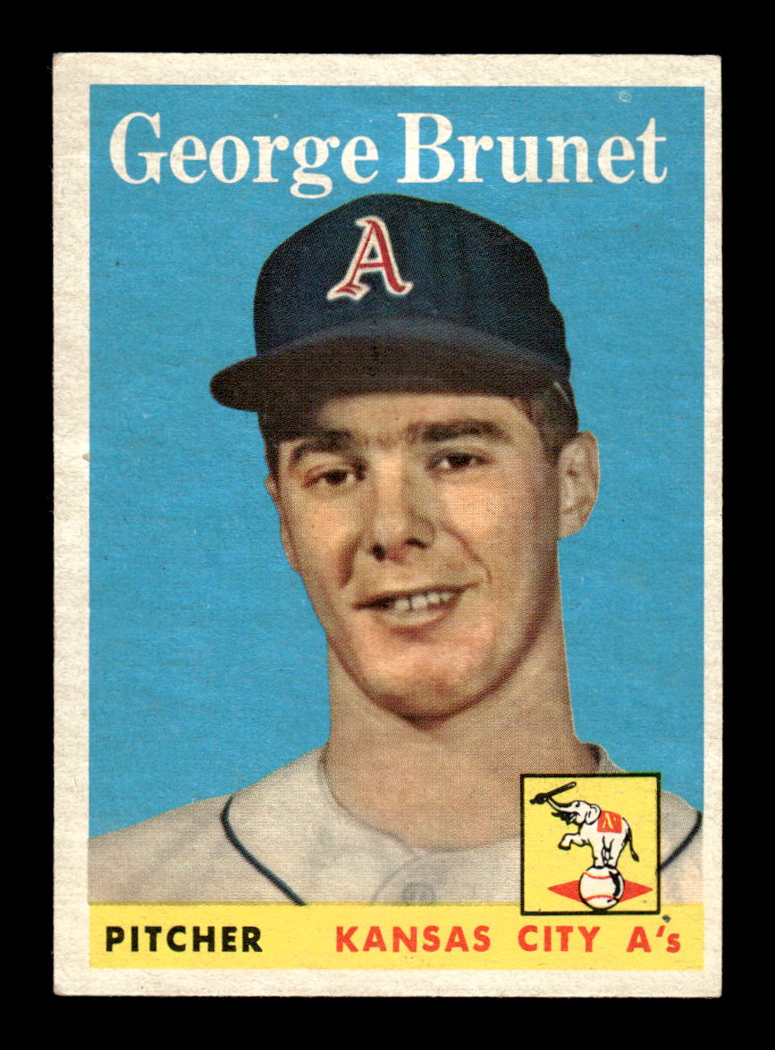 1958 Topps #139 George Brunet Excellent HOF-10005177