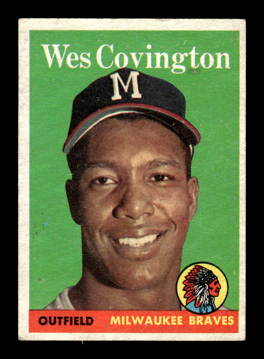 1958 Topps #140 Wes Covington Excellent HOF-10005180
