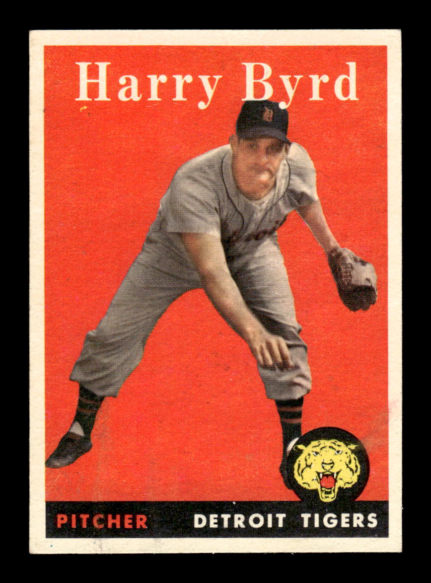 1958 Topps #154 Harry Byrd Excellent HOF-10005199