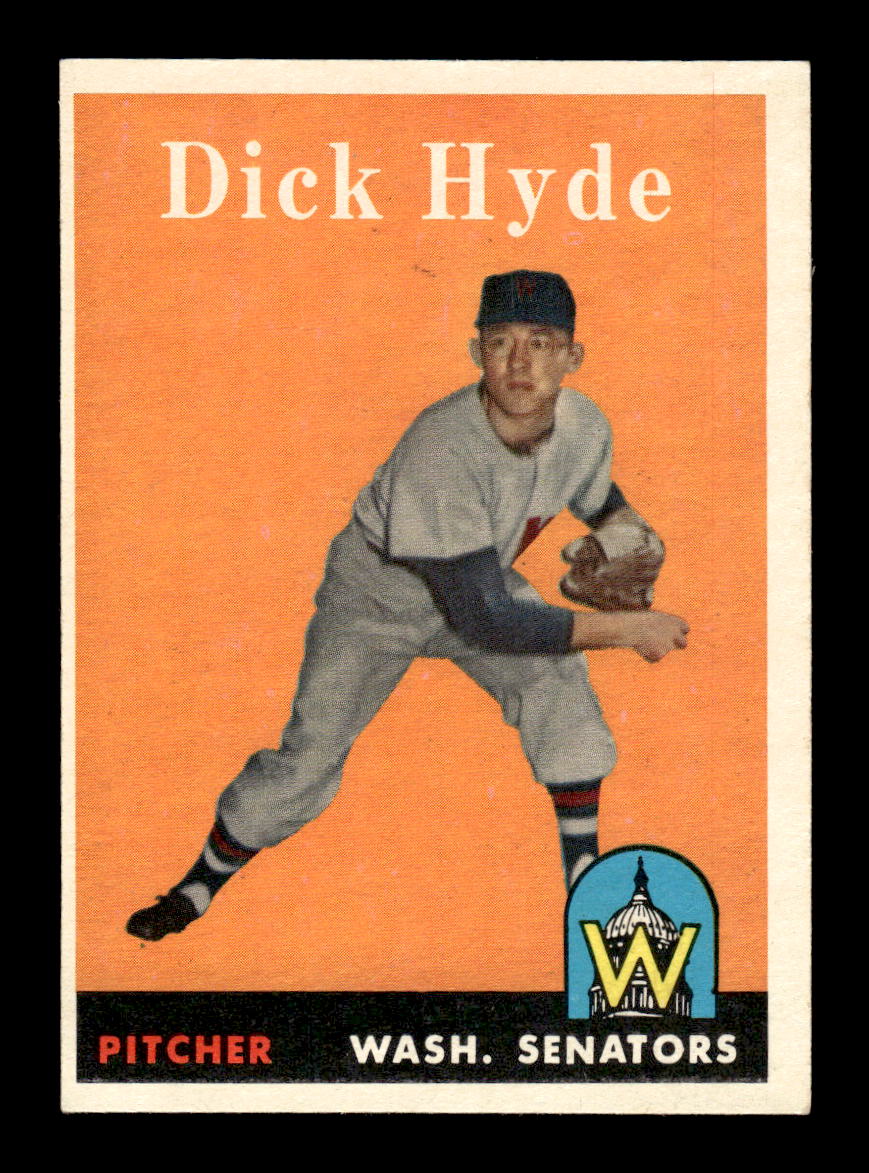 1958 Topps #156 Dick Hyde Excellent HOF-10005201