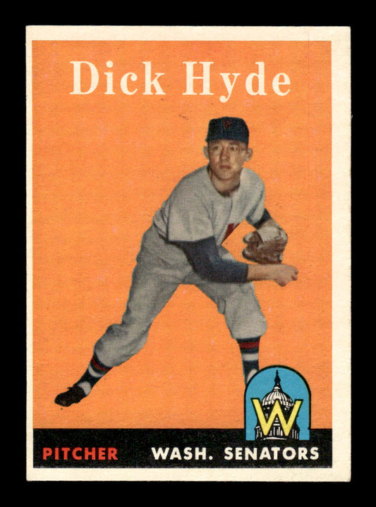 1958 Topps #156 Dick Hyde Excellent HOF-10005201