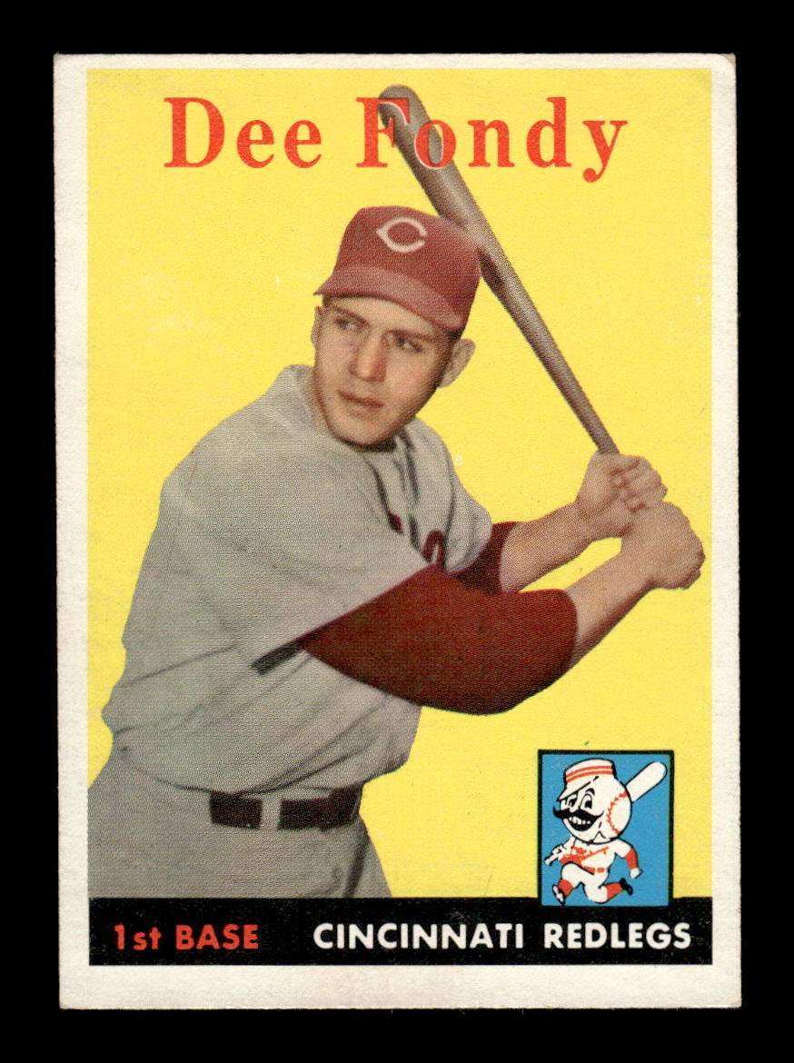 1958 Topps #157 Dee Fondy Excellent HOF-10005202