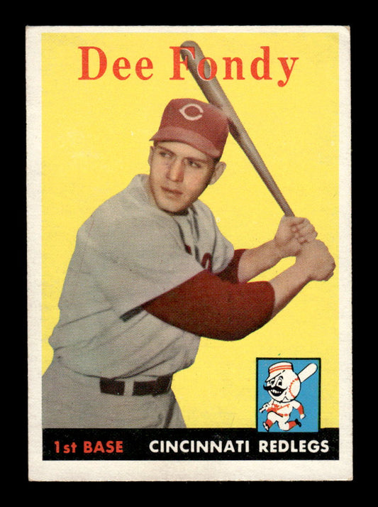 1958 Topps #157 Dee Fondy Excellent HOF-10005202