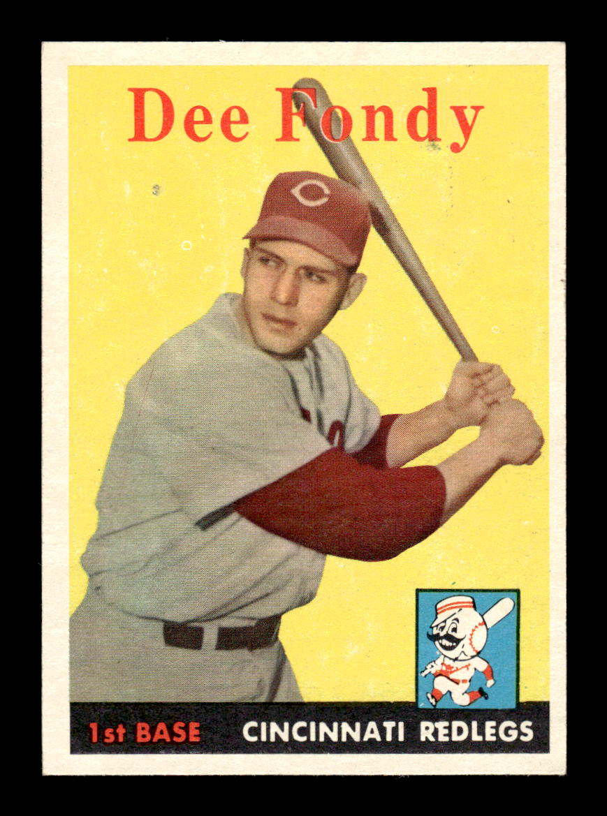 1958 Topps #157 Dee Fondy Excellent HOF-10005203