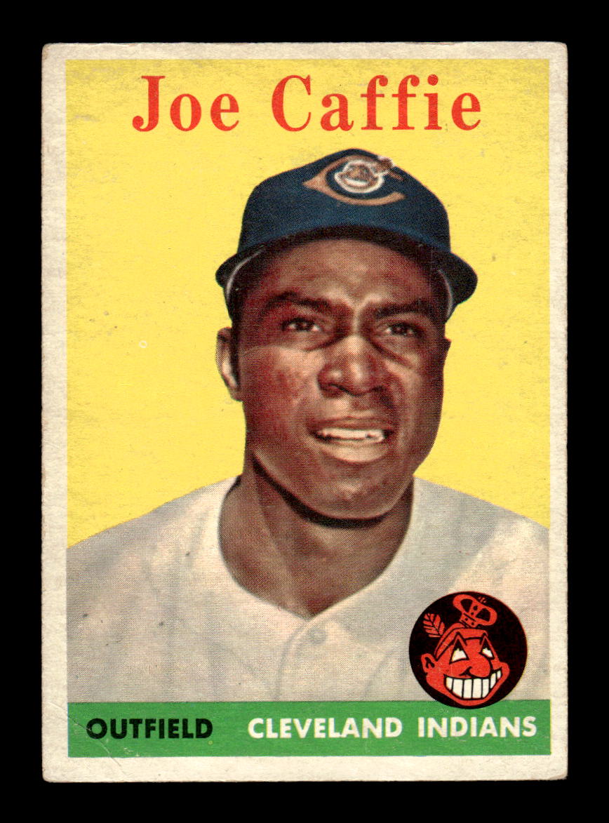 1958 Topps #182 Joe Caffie Excellent HOF-10005227
