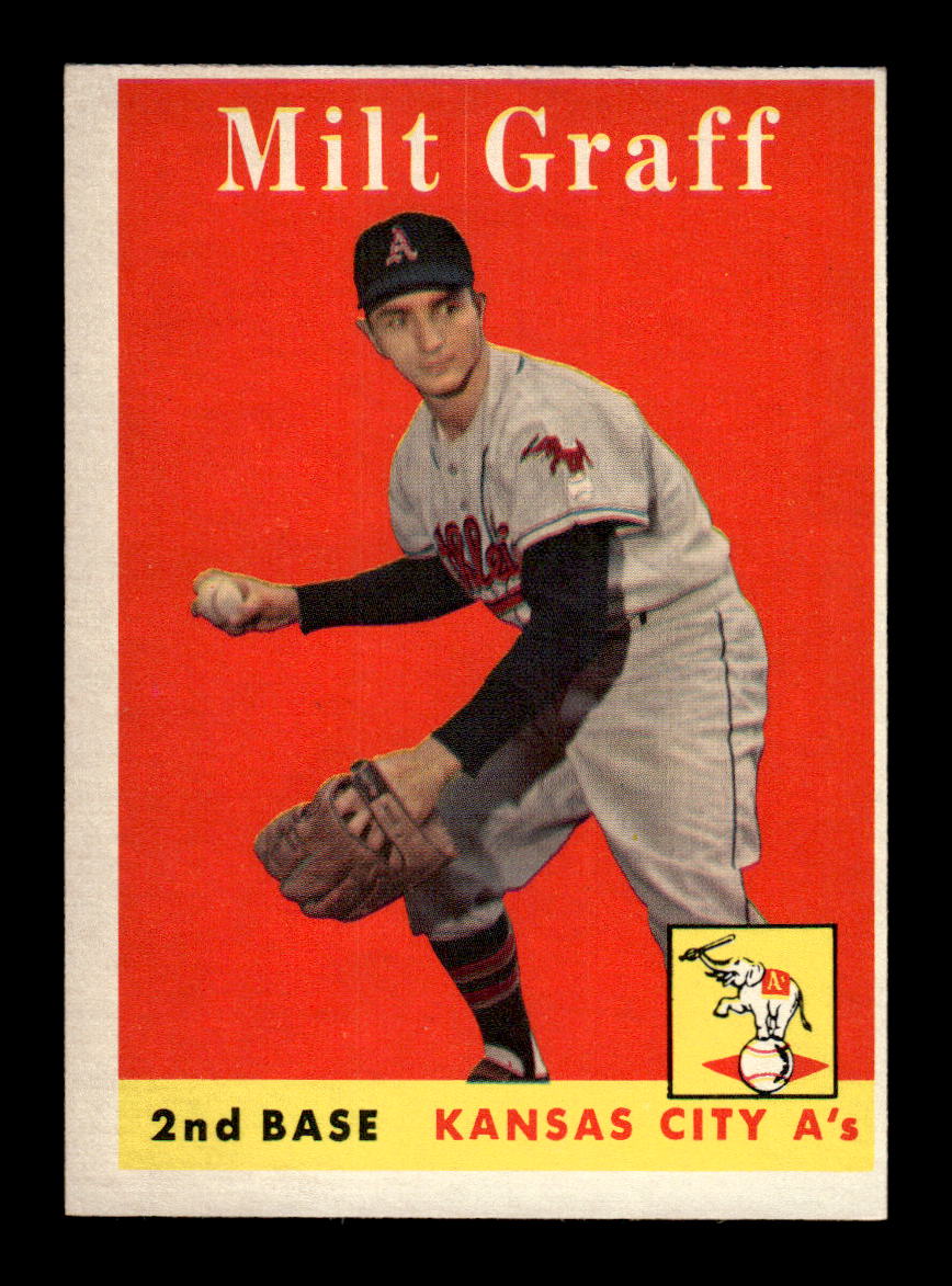 1958 Topps #192 Milt Graff Excellent HOF-10005235