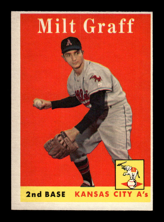 1958 Topps #192 Milt Graff Excellent HOF-10005235