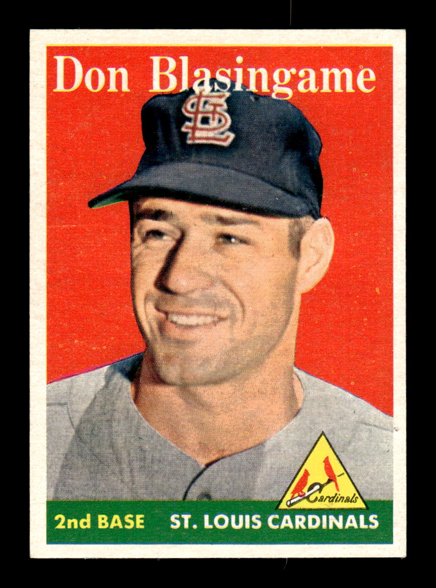 1958 Topps #199 Don Blasingame Excellent HOF-10005243
