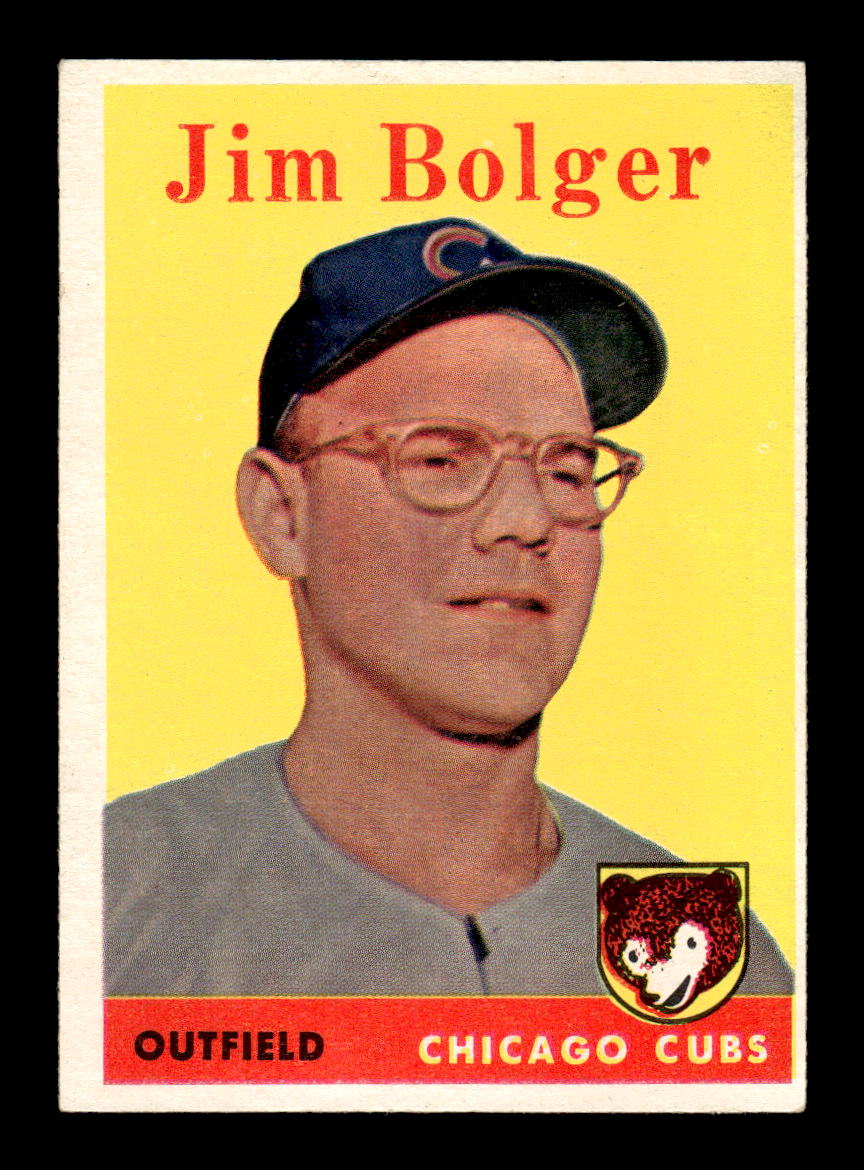 1958 Topps #201 Jim Bolger Excellent HOF-10005245