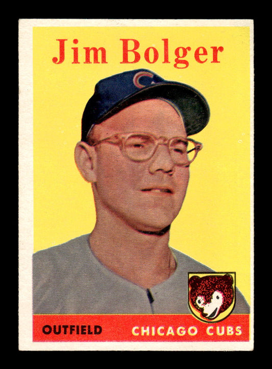 1958 Topps #201 Jim Bolger Excellent HOF-10005245