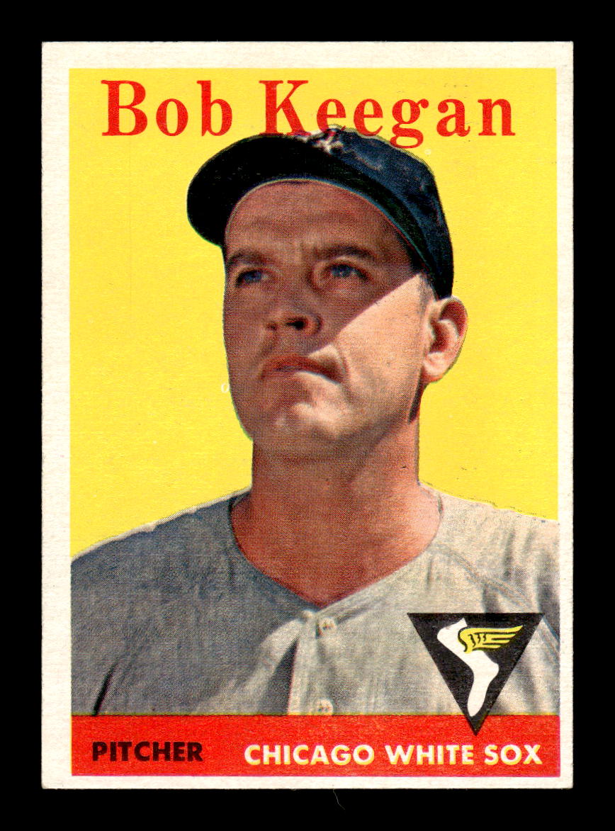 1958 Topps #200 Bob Keegan Excellent HOF-10005250