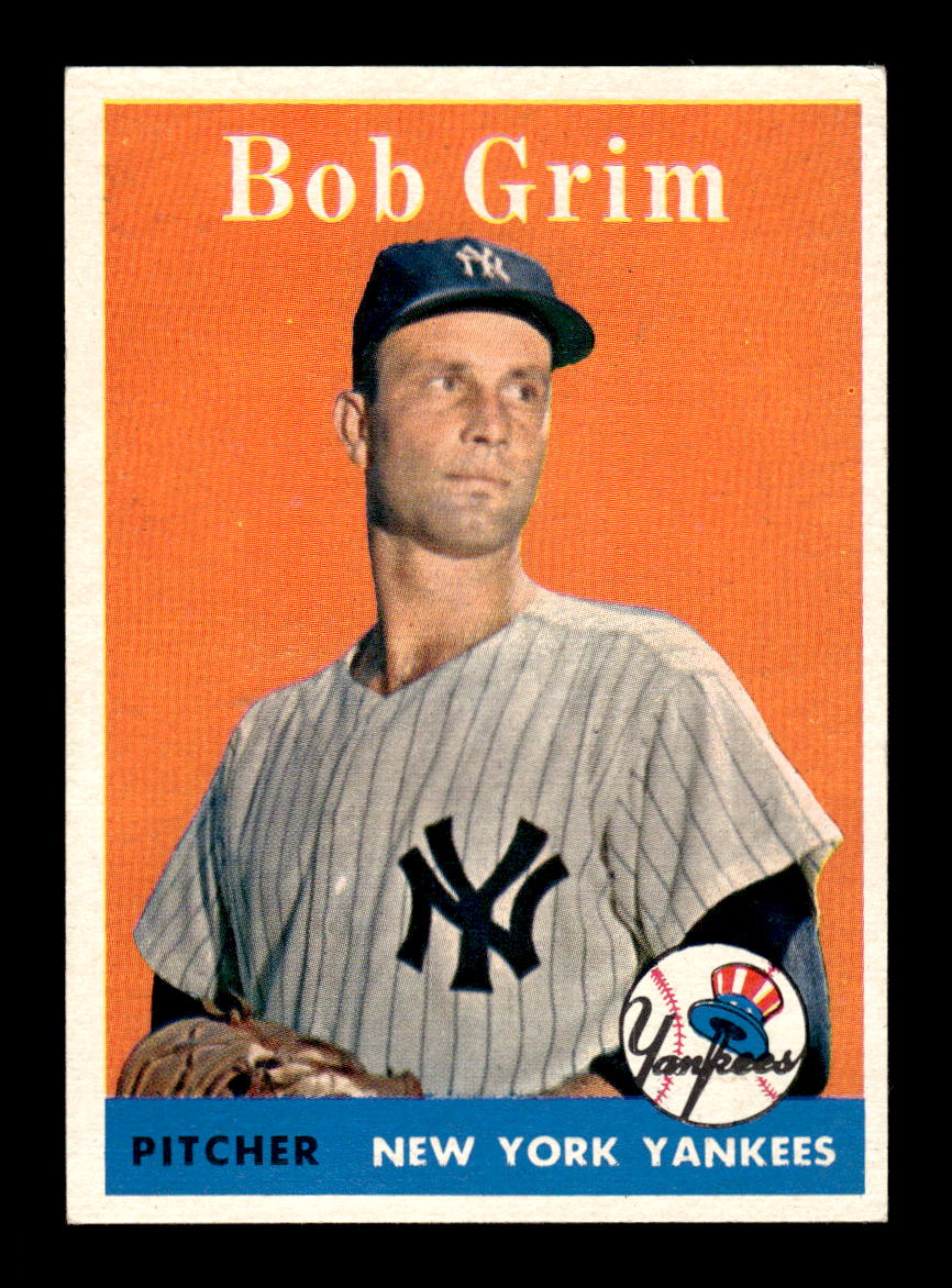 1958 Topps #224 Bob Grim Excellent HOF-10005259