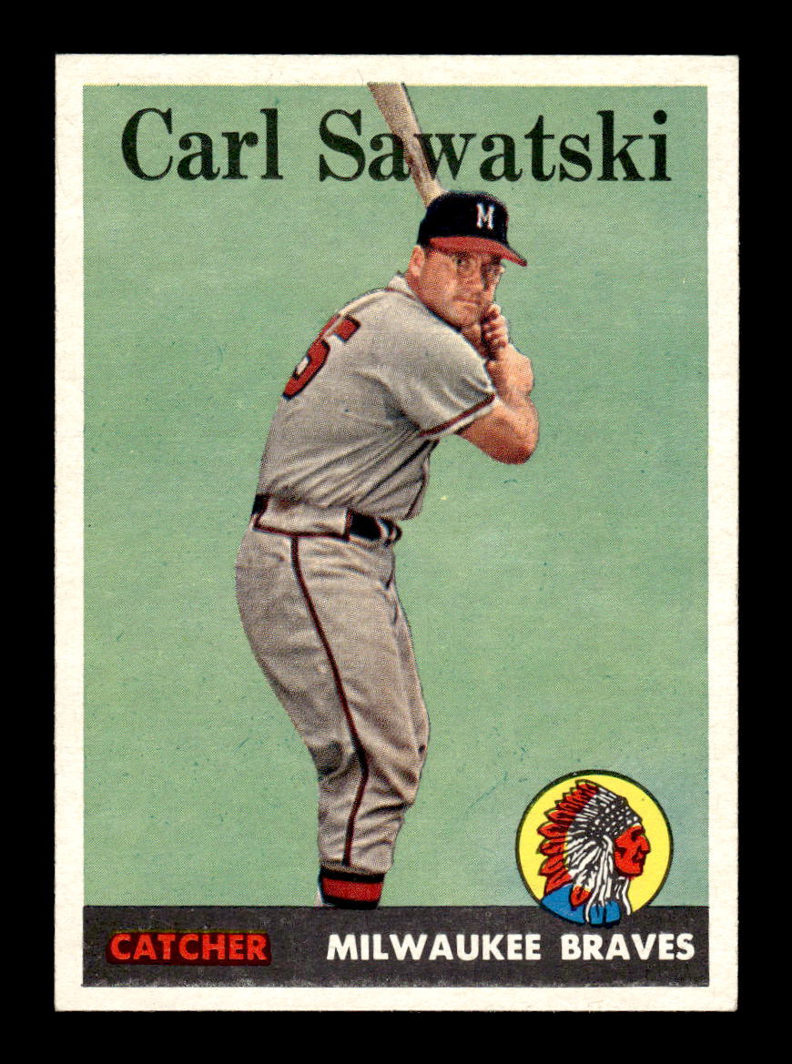 1958 Topps #234 Carl Sawatski Excellent HOF-10005262