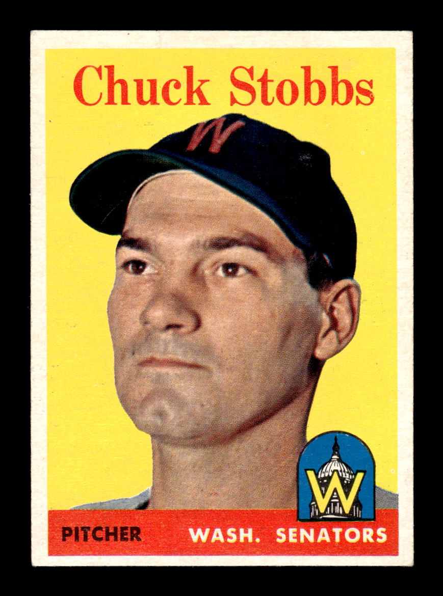 1958 Topps #239 Chuck Stobbs Excellent HOF-10005265