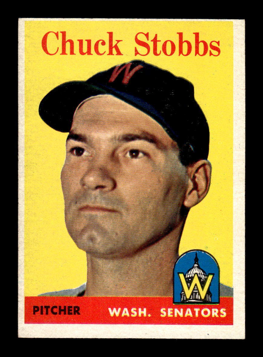 1958 Topps #239 Chuck Stobbs Excellent HOF-10005266