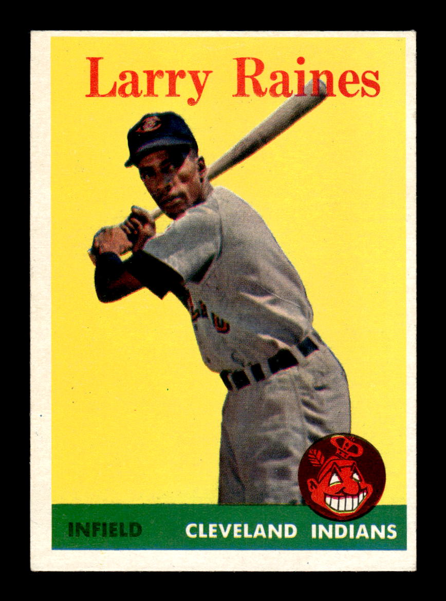 1958 Topps #243 Larry Raines Excellent HOF-10005269