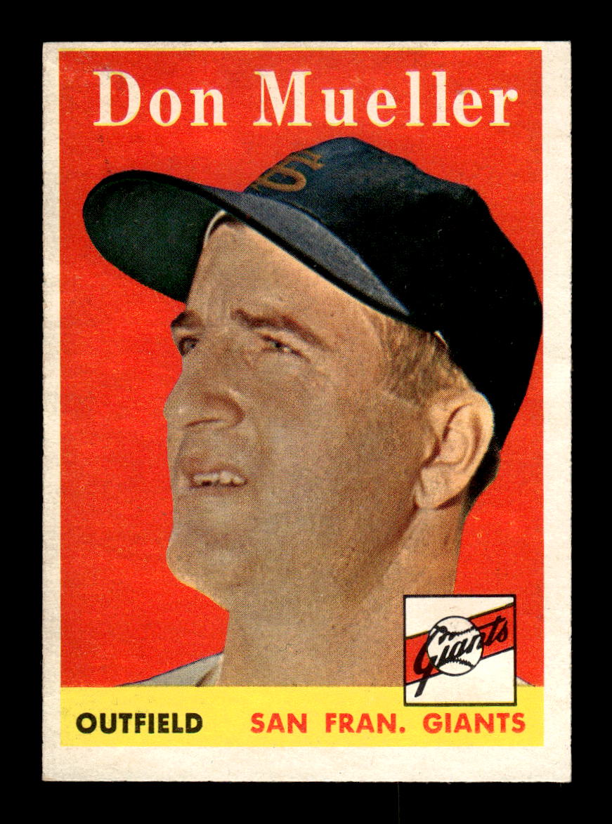 1958 Topps #253 Don Mueller Excellent HOF-10005275