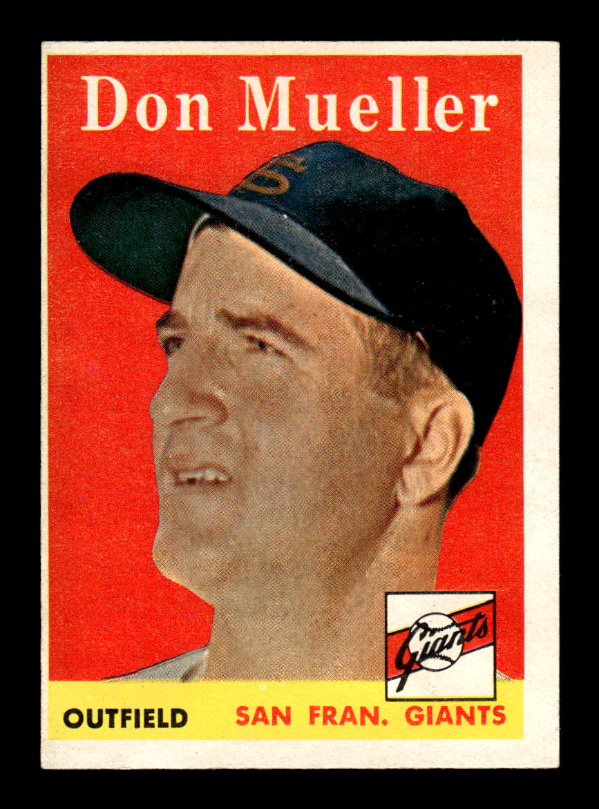 1958 Topps #253 Don Mueller Excellent HOF-10005276