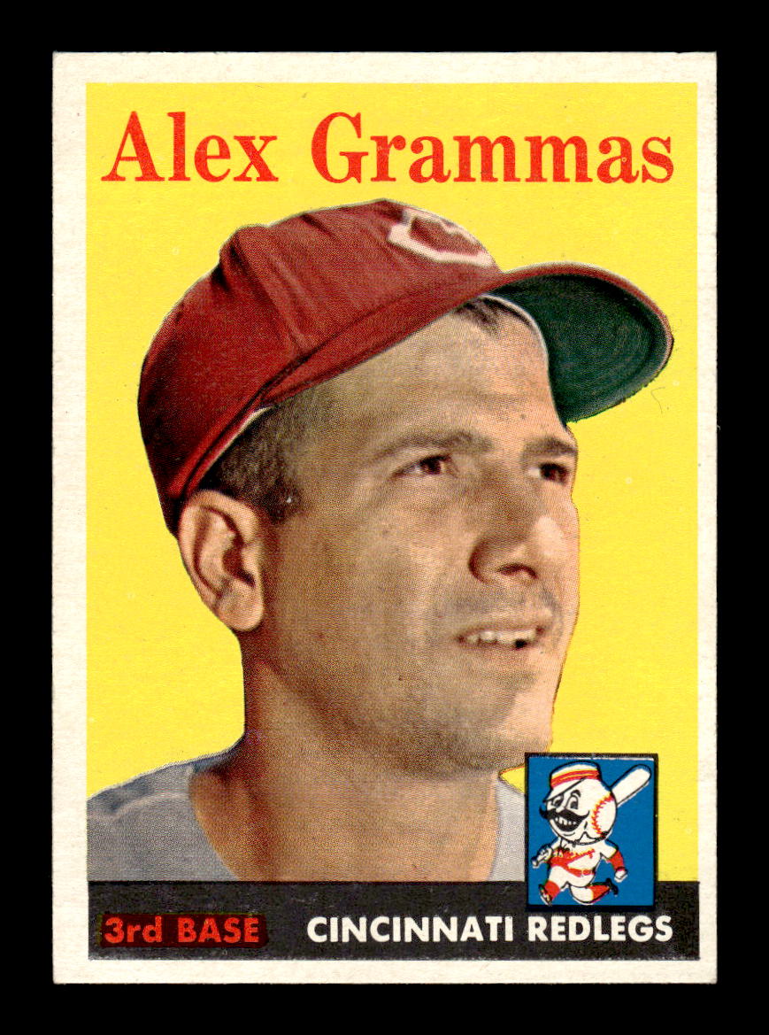 1958 Topps #254 Alex Grammas Excellent HOF-10005277