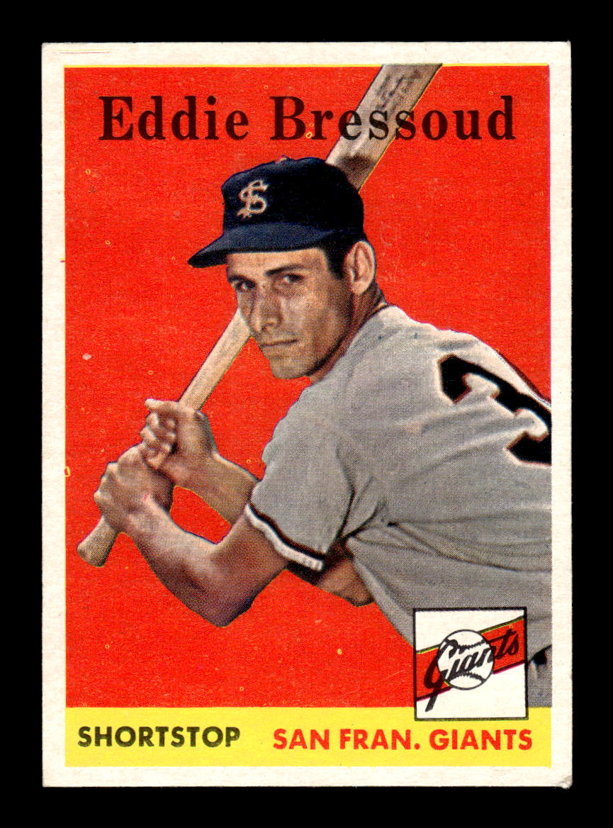 1958 Topps #263 Eddie Bressoud Excellent HOF-10005281