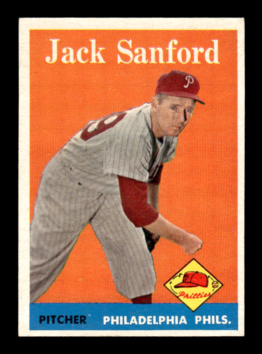 1958 Topps #264 Jack Sanford Excellent HOF-10005282