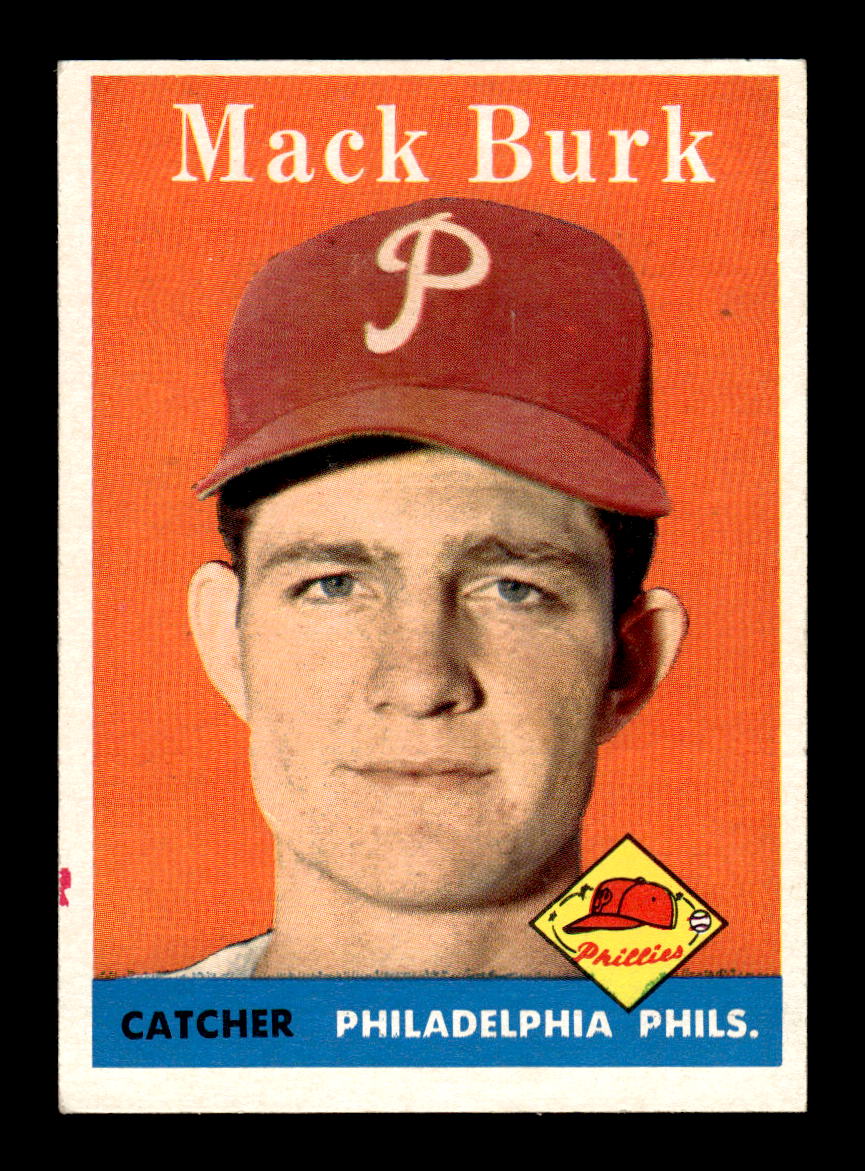 1958 Topps #278 Mack Burk Excellent HOF-10005290
