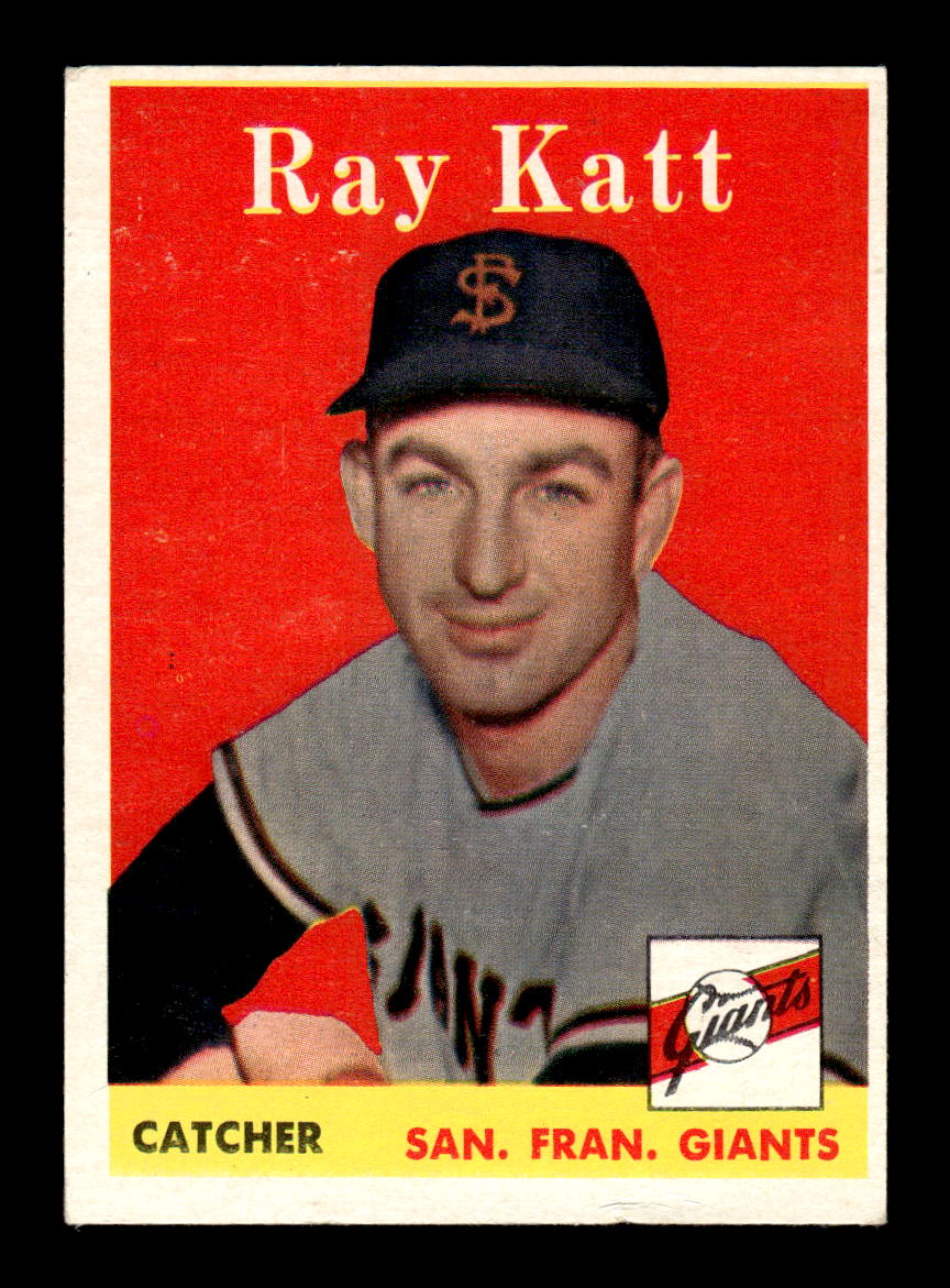 1958 Topps #284 Ray Katt Excellent HOF-10005293