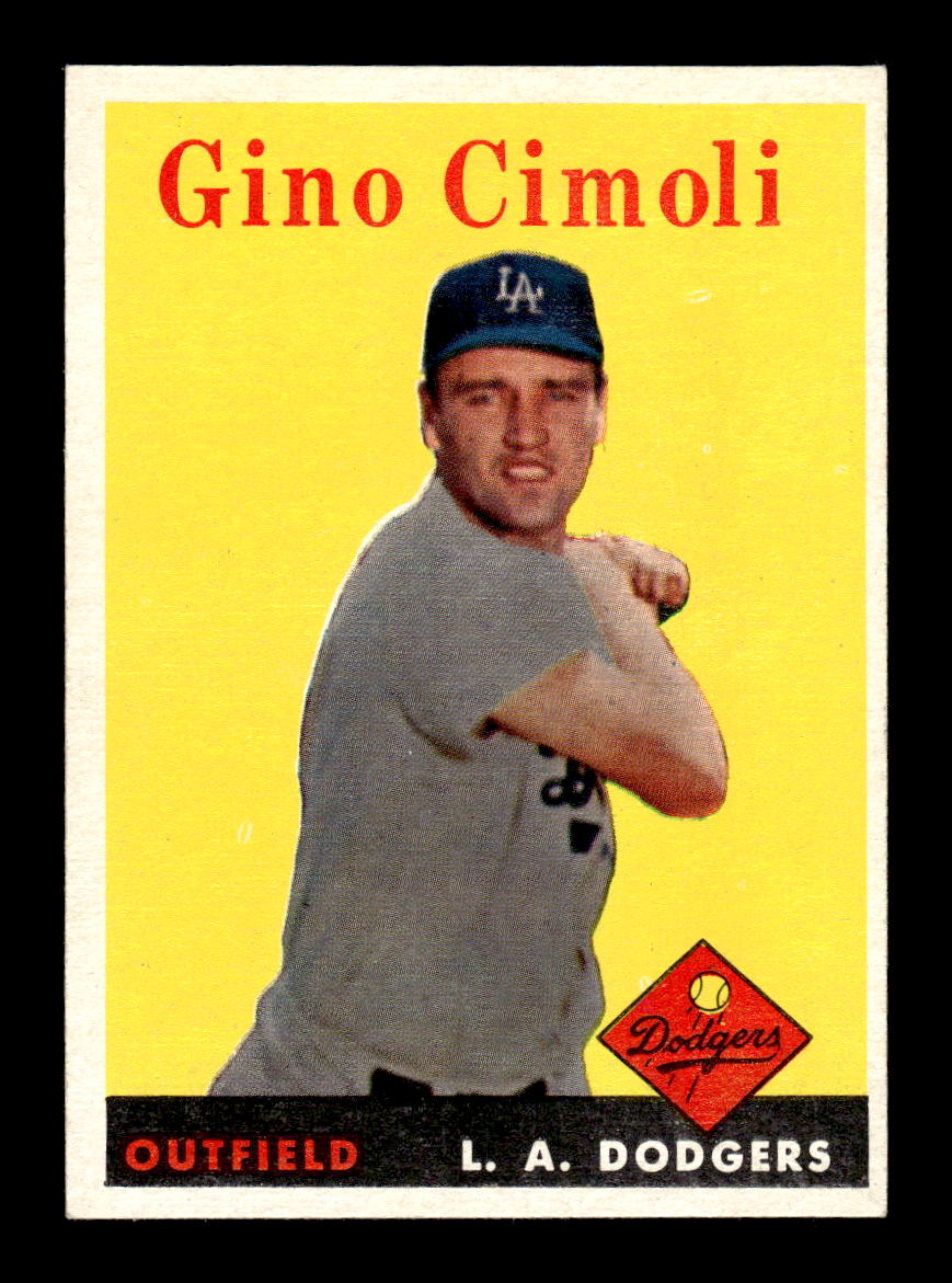 1958 Topps #286 Gino Cimoli Excellent HOF-10005294