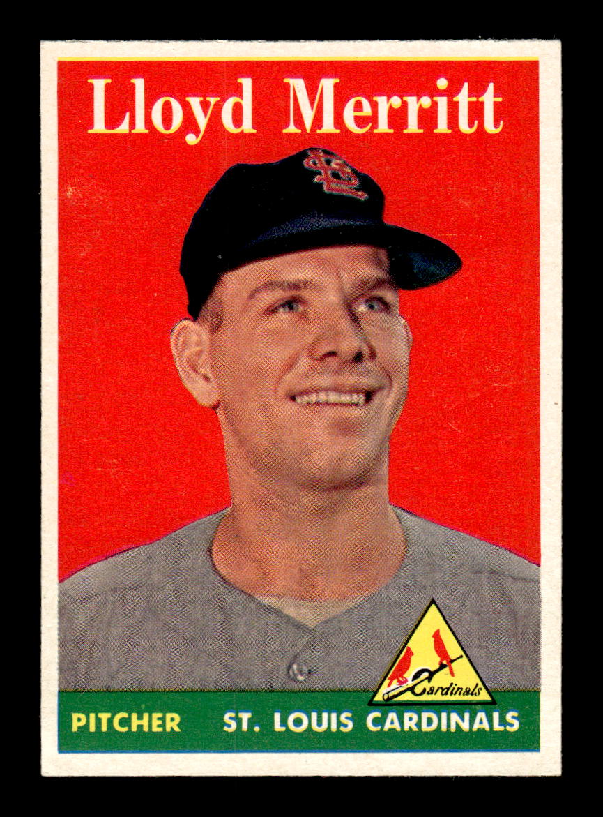 1958 Topps #231 Lloyd Merritt Excellent HOF-10005454