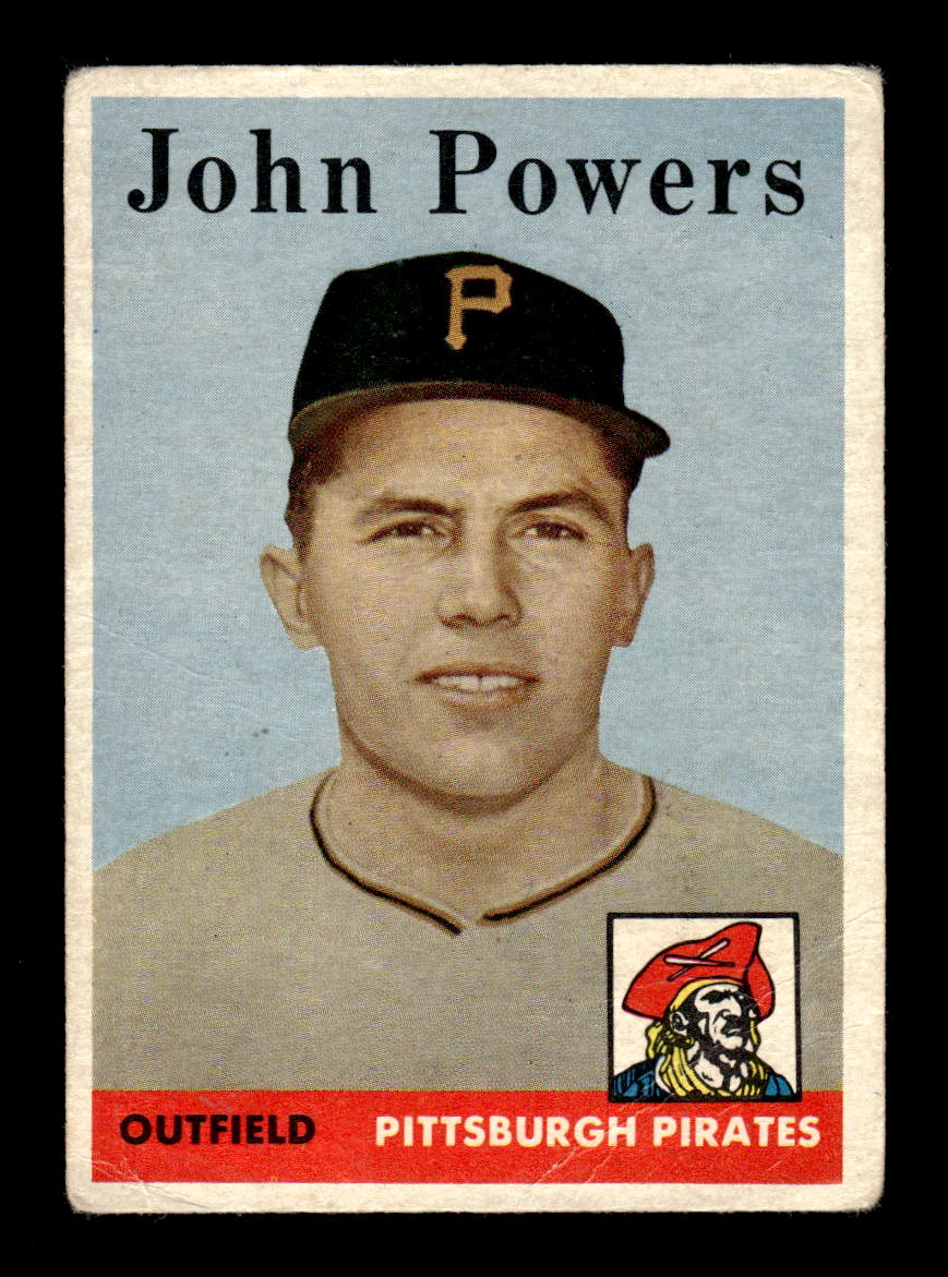 1958 Topps #432 John Powers Very Good HOF-10005457