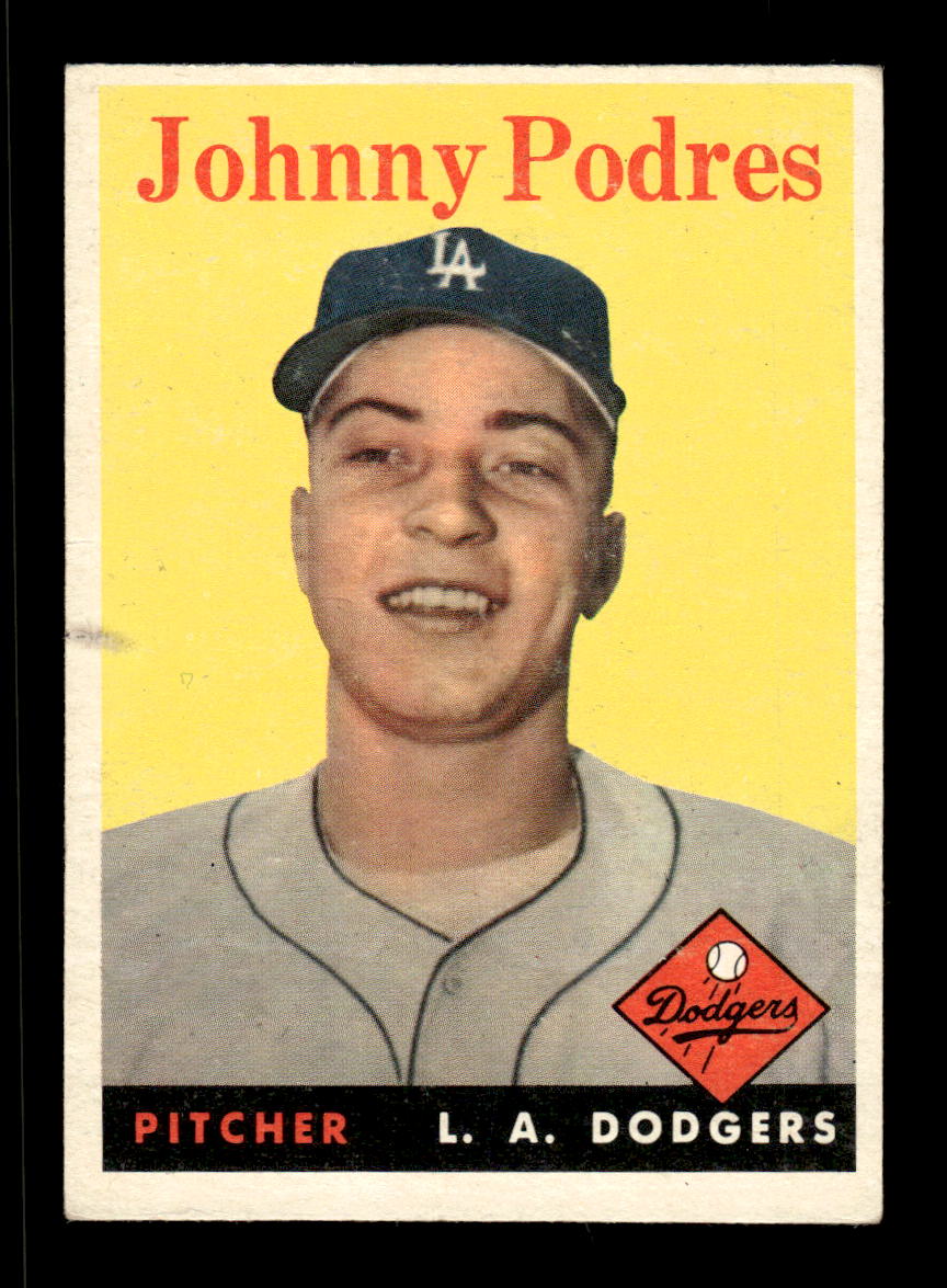 1958 Topps #120 Johnny Podres Very Good HOF-10005470