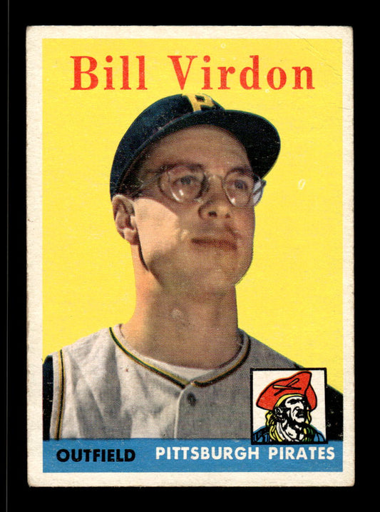 1958 Topps #198 Bill Virdon Very Good HOF-10005473