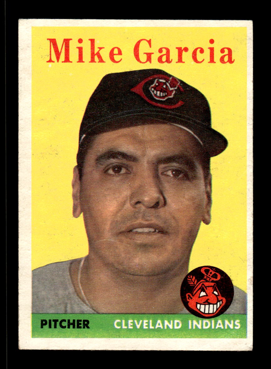 1958 Topps #196 Mike Garcia Very Good HOF-10005474