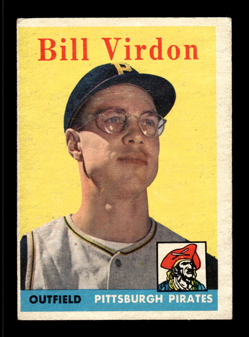 1958 Topps #198 Bill Virdon Very Good HOF-10005475