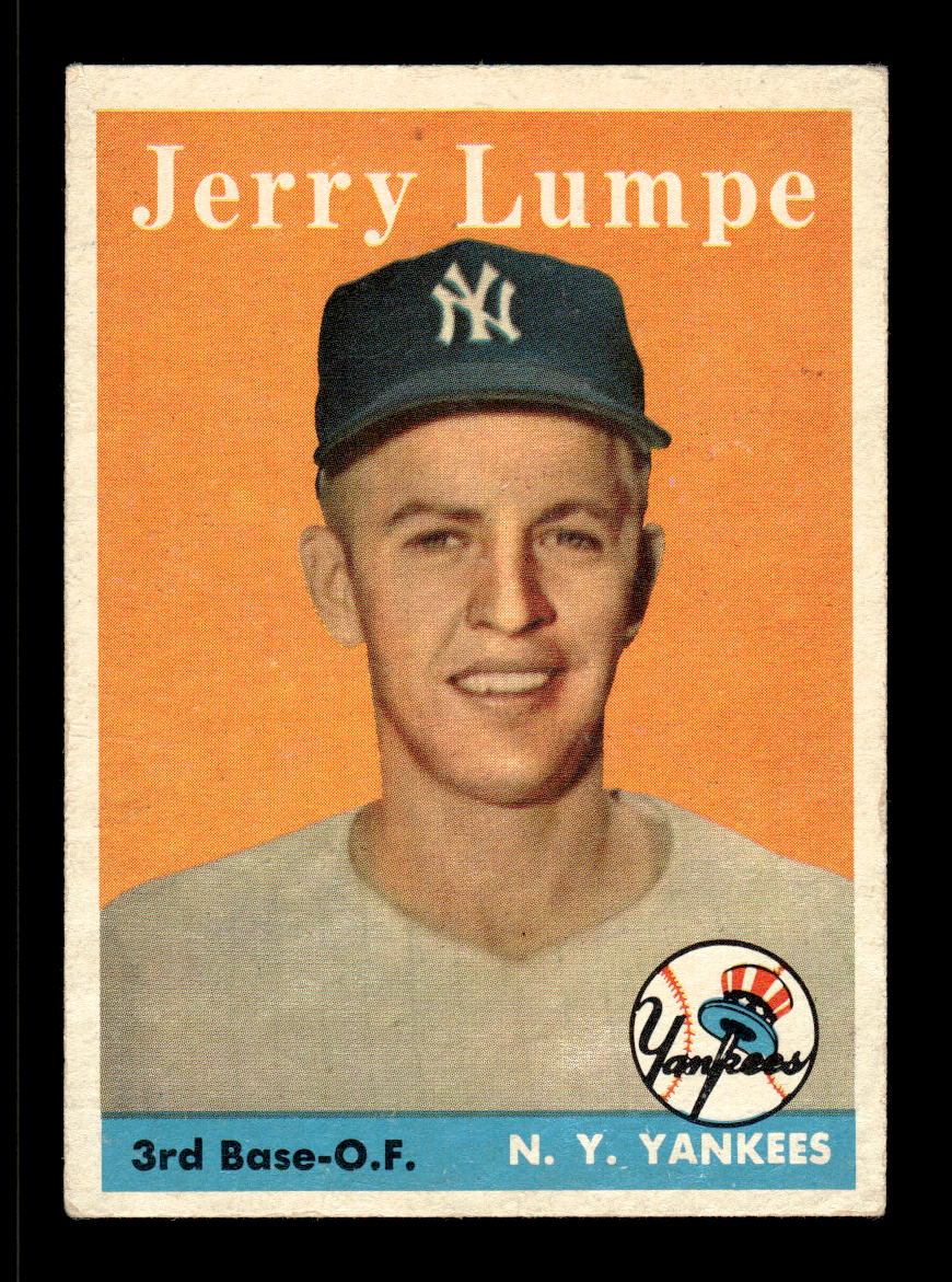 1958 Topps #193 Jerry Lumpe Very Good HOF-10005476