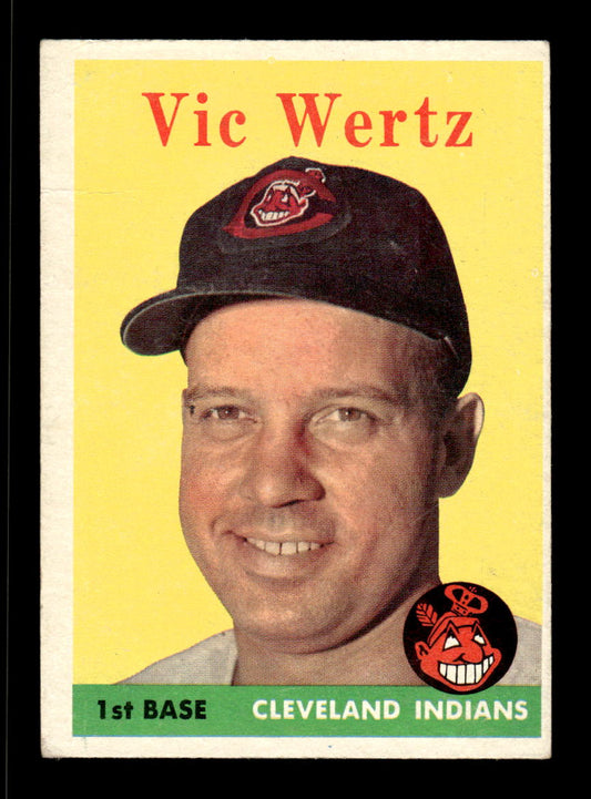 1958 Topps #170 Vic Wertz Very Good HOF-10005477