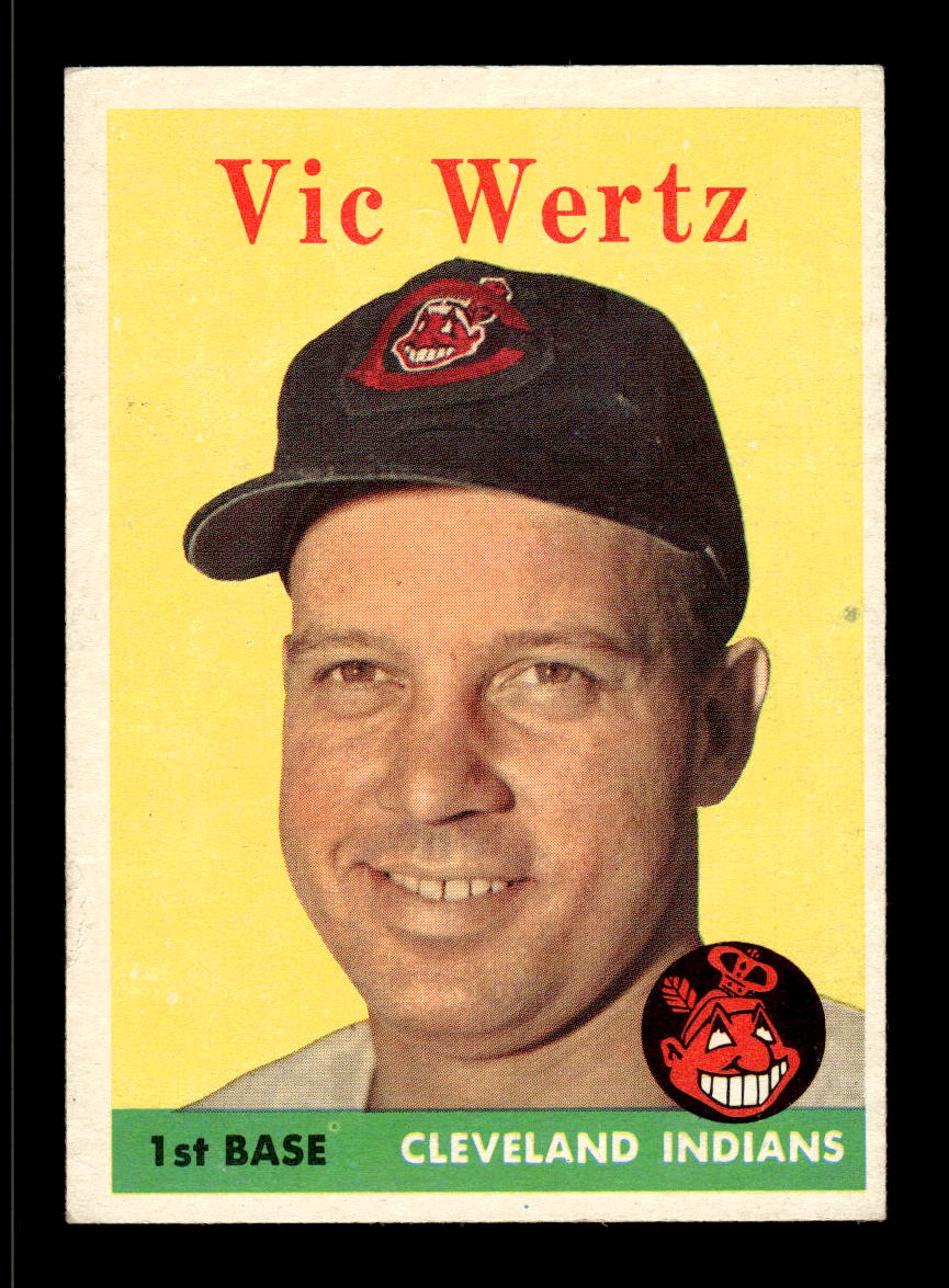 1958 Topps #170 Vic Wertz Very Good HOF-10005478