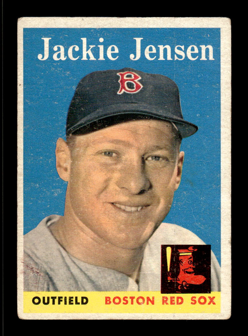 1958 Topps #130 Jackie Jensen Very Good HOF-10005481