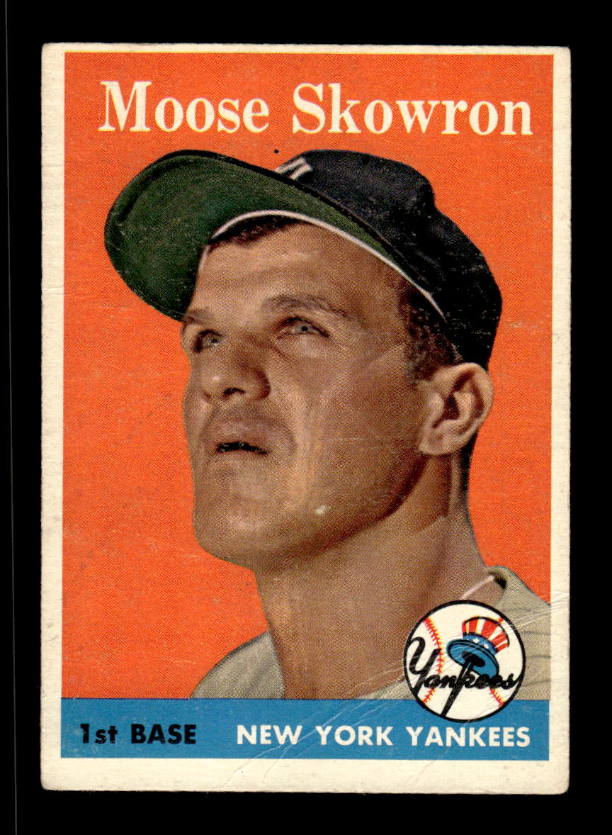 1958 Topps #240 Moose Skowron Very Good HOF-10005487