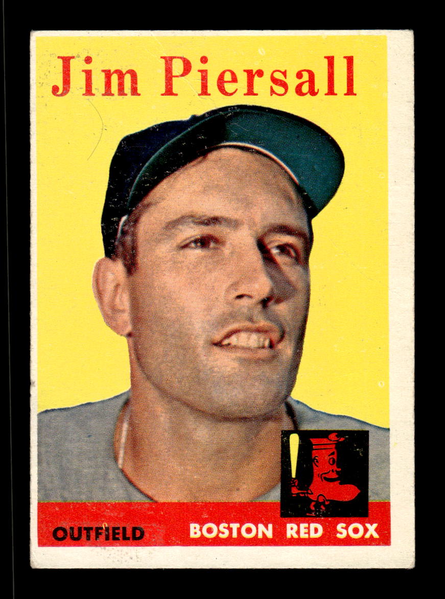 1958 Topps #280 Jim Piersall Very Good HOF-10005488