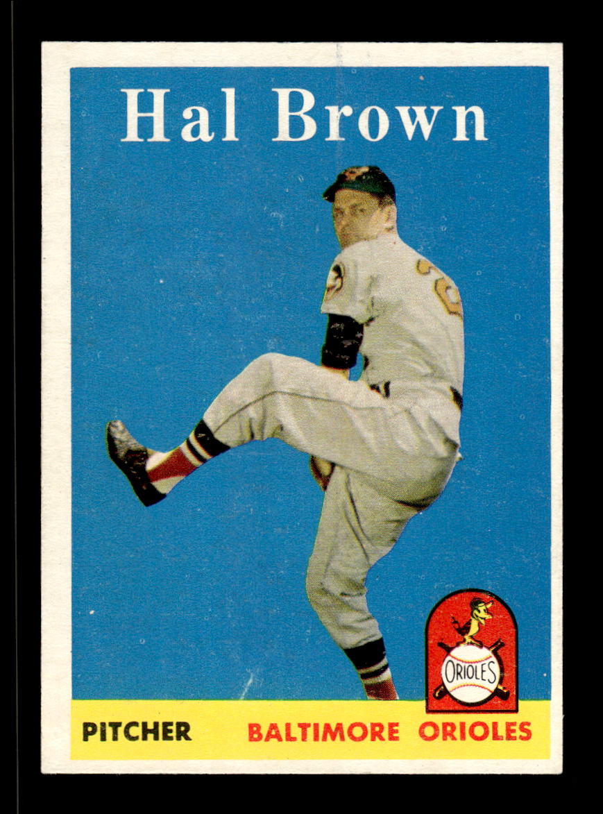1958 Topps #381 Hal Brown Very Good HOF-10005493