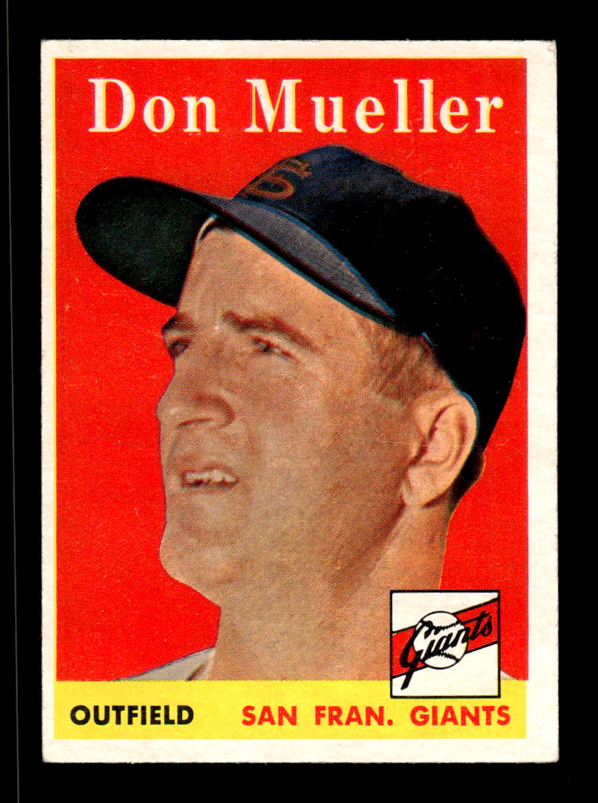 1958 Topps #253 Don Mueller Very Good HOF-10005499