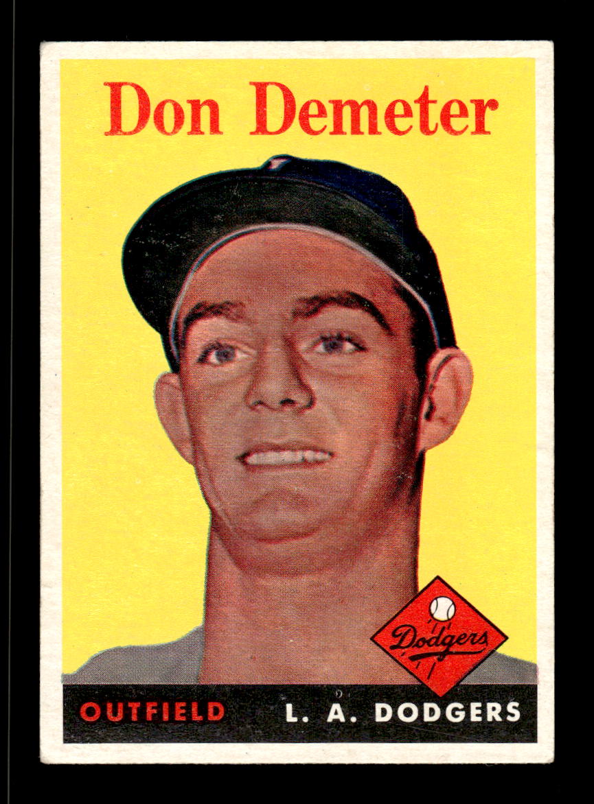 1958 Topps #244 Don Demeter Very Good HOF-10005503