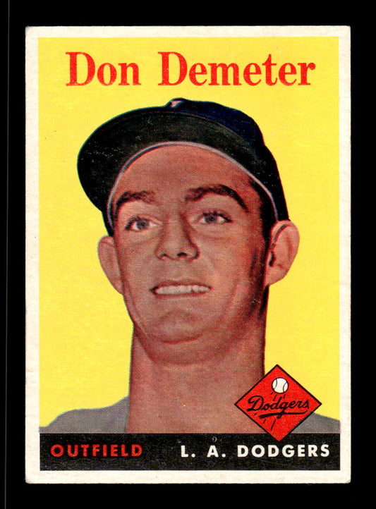 1958 Topps #244 Don Demeter Very Good HOF-10005503