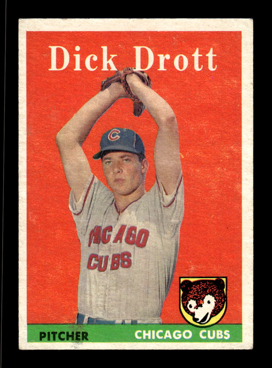 1958 Topps #80 Dick Drott Very Good HOF-10005520