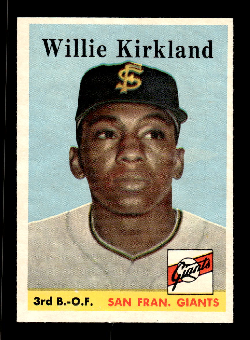 1958 Topps #128 Willie Kirkland Excellent HOF-10005521