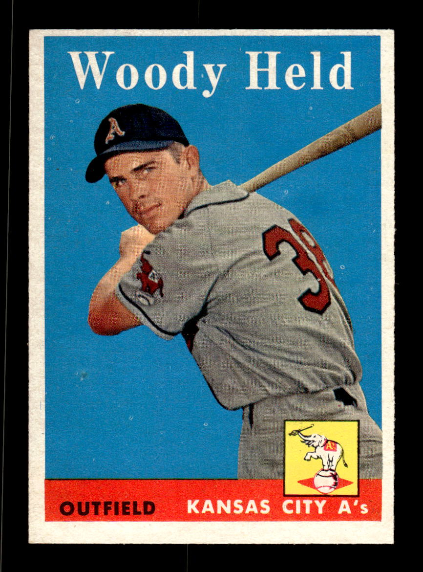 1958 Topps #202 Woodie Held Very Good HOF-10005524
