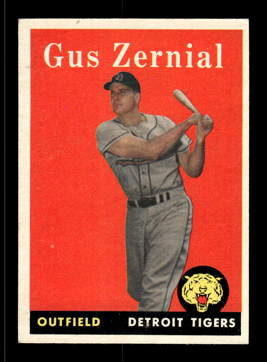 1958 Topps #112 Gus Zernial Very Good HOF-10005525